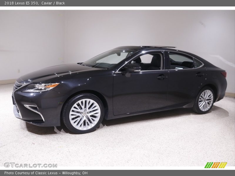 Caviar / Black 2018 Lexus ES 350