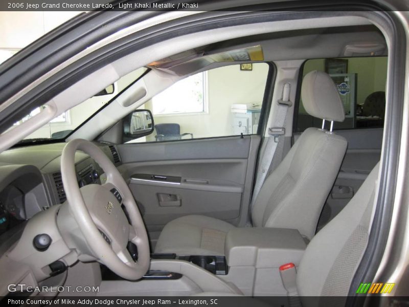 Light Khaki Metallic / Khaki 2006 Jeep Grand Cherokee Laredo