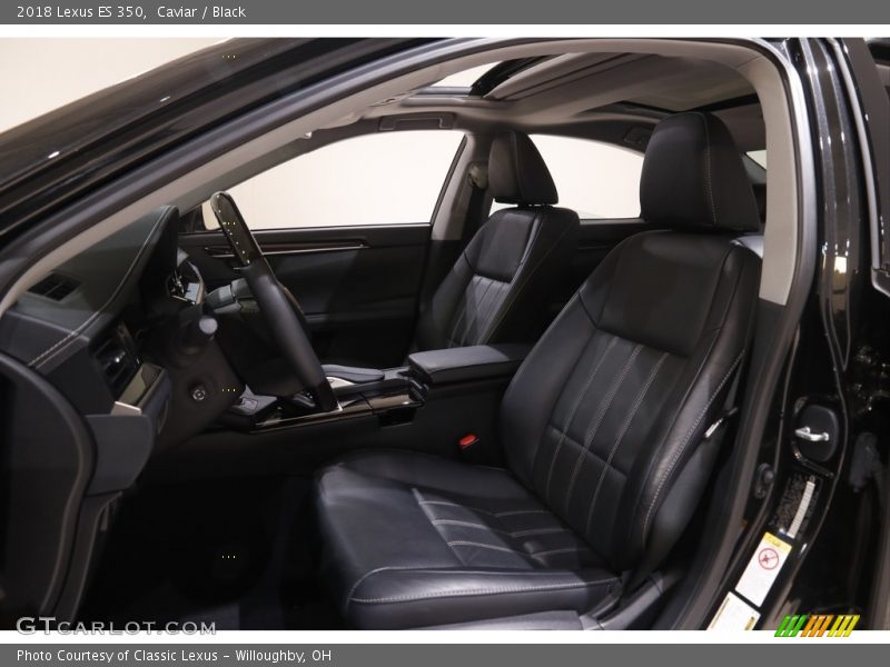 Caviar / Black 2018 Lexus ES 350