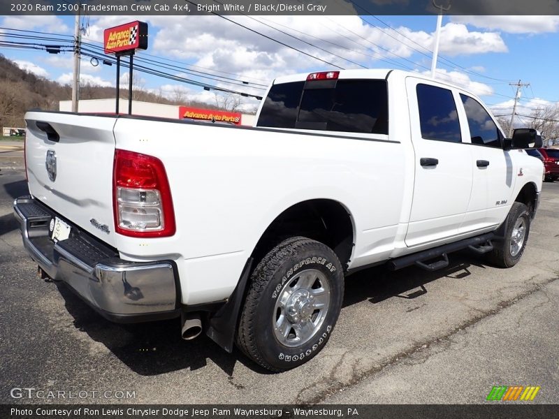 Bright White / Black/Diesel Gray 2020 Ram 2500 Tradesman Crew Cab 4x4