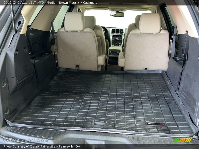 Medium Brown Metallic / Cashmere 2012 GMC Acadia SLT AWD