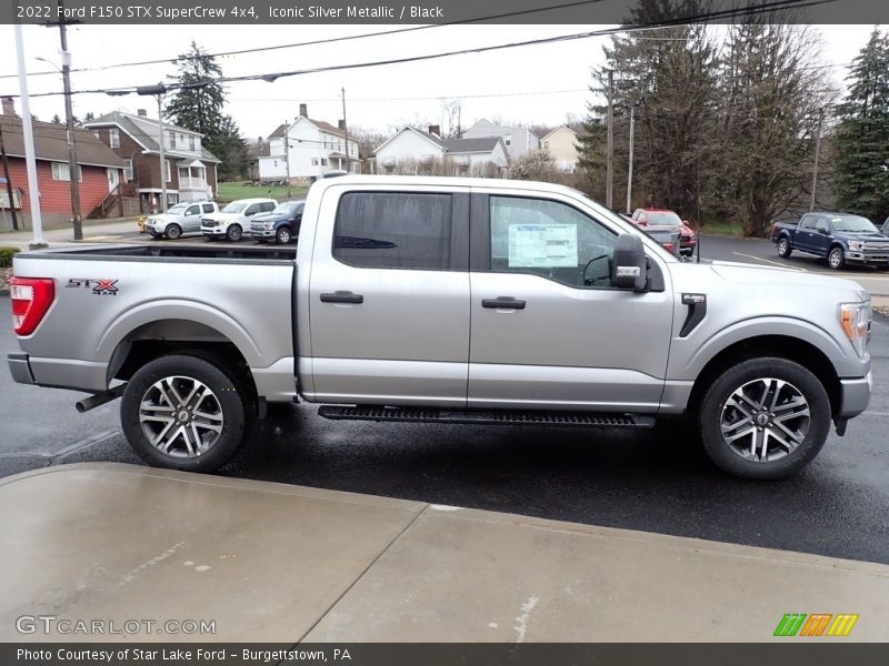  2022 F150 STX SuperCrew 4x4 Iconic Silver Metallic
