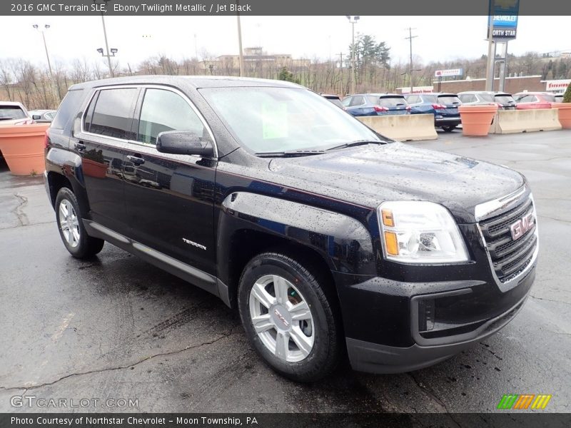 Ebony Twilight Metallic / Jet Black 2016 GMC Terrain SLE