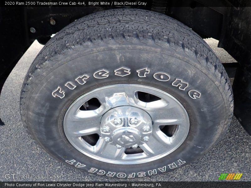 Bright White / Black/Diesel Gray 2020 Ram 2500 Tradesman Crew Cab 4x4