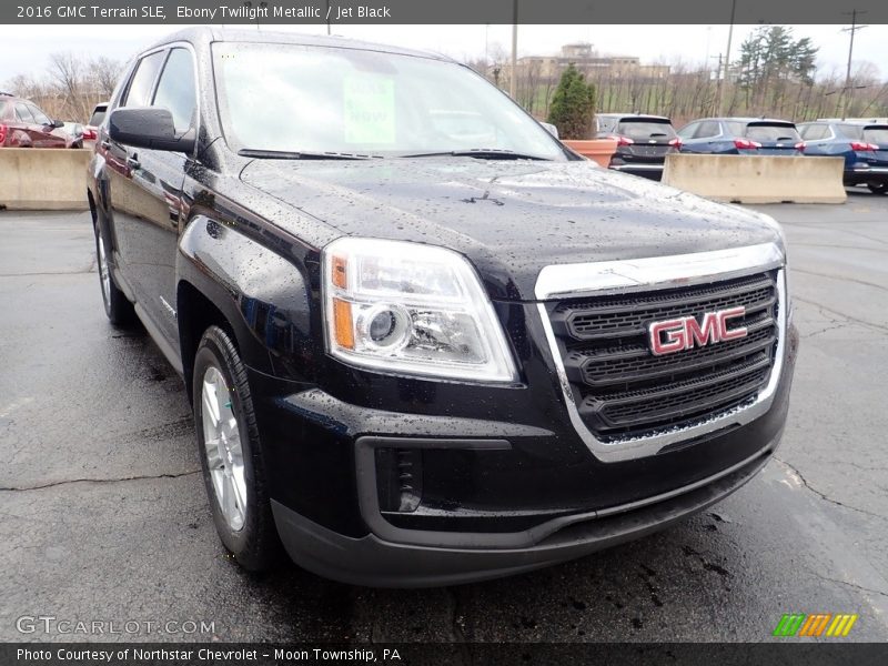 Ebony Twilight Metallic / Jet Black 2016 GMC Terrain SLE