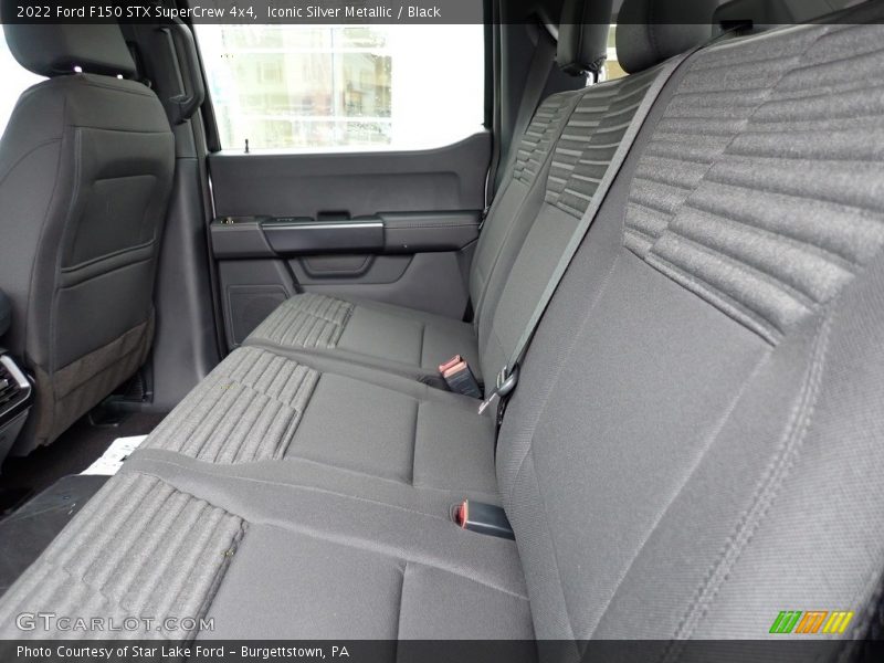 Rear Seat of 2022 F150 STX SuperCrew 4x4