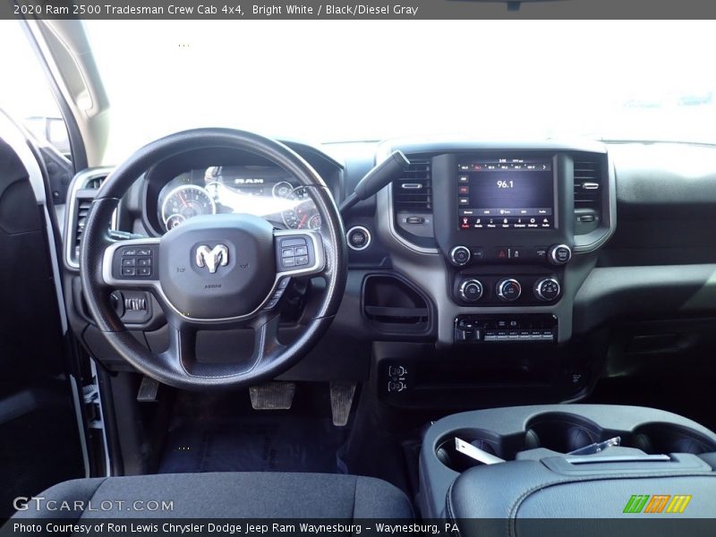 Bright White / Black/Diesel Gray 2020 Ram 2500 Tradesman Crew Cab 4x4