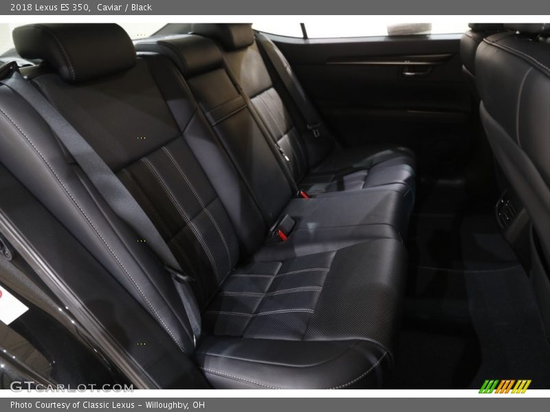 Caviar / Black 2018 Lexus ES 350