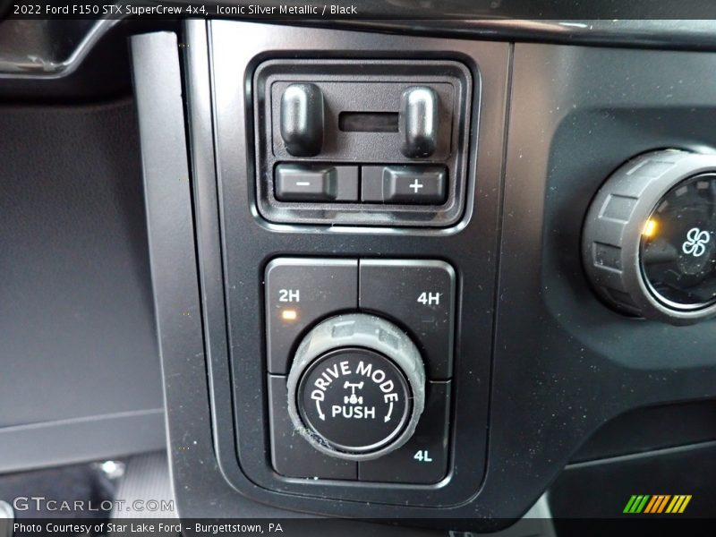 Controls of 2022 F150 STX SuperCrew 4x4