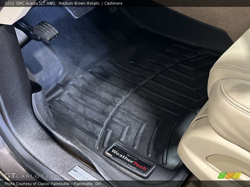 Medium Brown Metallic / Cashmere 2012 GMC Acadia SLT AWD