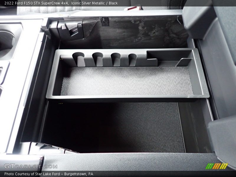 Iconic Silver Metallic / Black 2022 Ford F150 STX SuperCrew 4x4