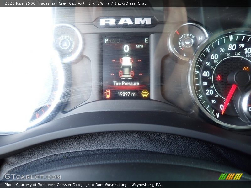 Bright White / Black/Diesel Gray 2020 Ram 2500 Tradesman Crew Cab 4x4