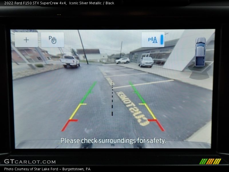Iconic Silver Metallic / Black 2022 Ford F150 STX SuperCrew 4x4