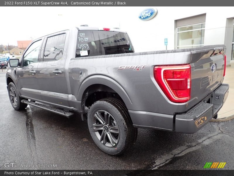 Carbonized Gray Metallic / Black 2022 Ford F150 XLT SuperCrew 4x4