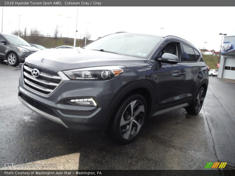 Coliseum Gray / Gray 2018 Hyundai Tucson Sport AWD