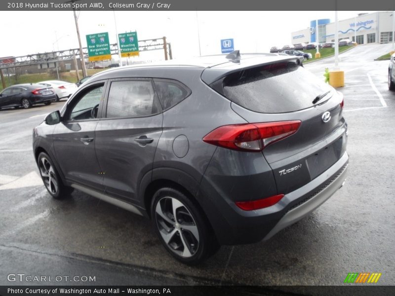 Coliseum Gray / Gray 2018 Hyundai Tucson Sport AWD