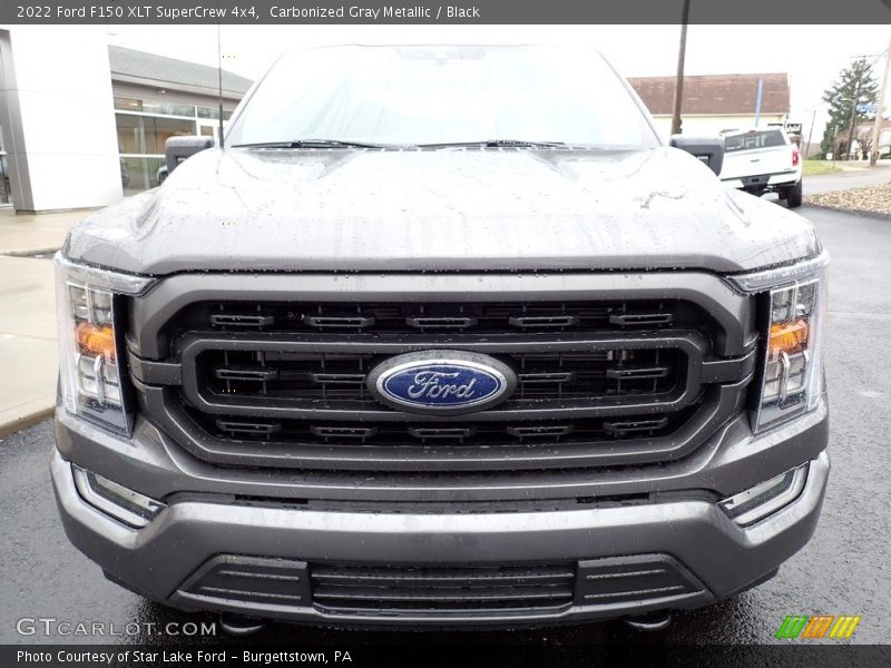 Carbonized Gray Metallic / Black 2022 Ford F150 XLT SuperCrew 4x4