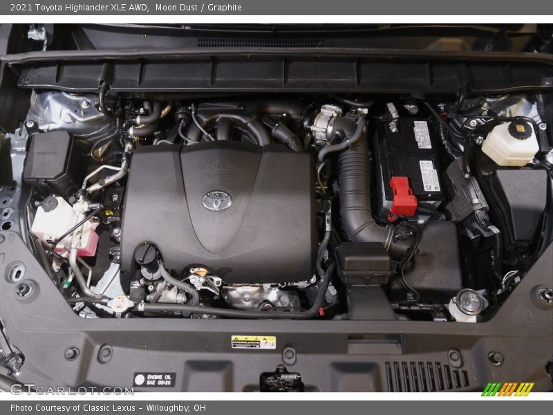  2021 Highlander XLE AWD Engine - 3.5 Liter DOHC 24-Valve Dual VVT-i V6