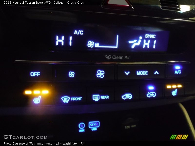 Coliseum Gray / Gray 2018 Hyundai Tucson Sport AWD