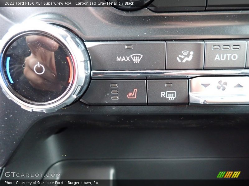 Carbonized Gray Metallic / Black 2022 Ford F150 XLT SuperCrew 4x4