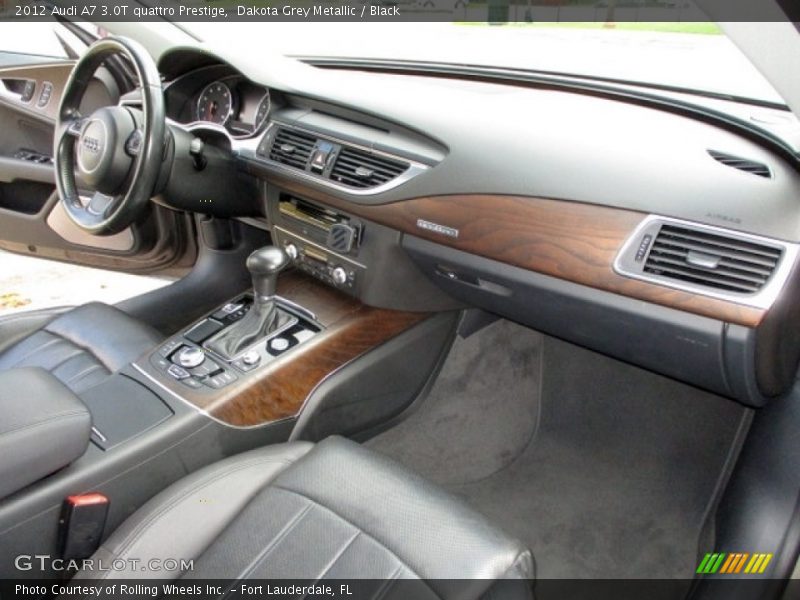  2012 A7 3.0T quattro Prestige Black Interior