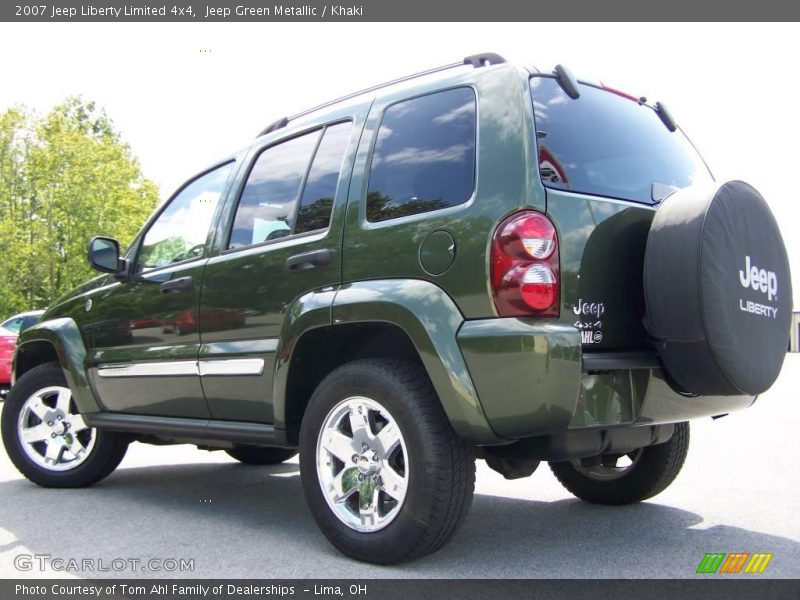 Jeep Green Metallic / Khaki 2007 Jeep Liberty Limited 4x4