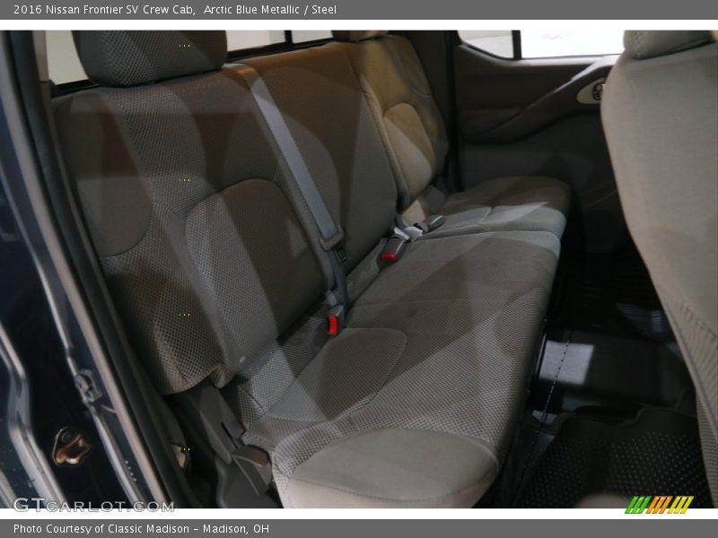 Arctic Blue Metallic / Steel 2016 Nissan Frontier SV Crew Cab