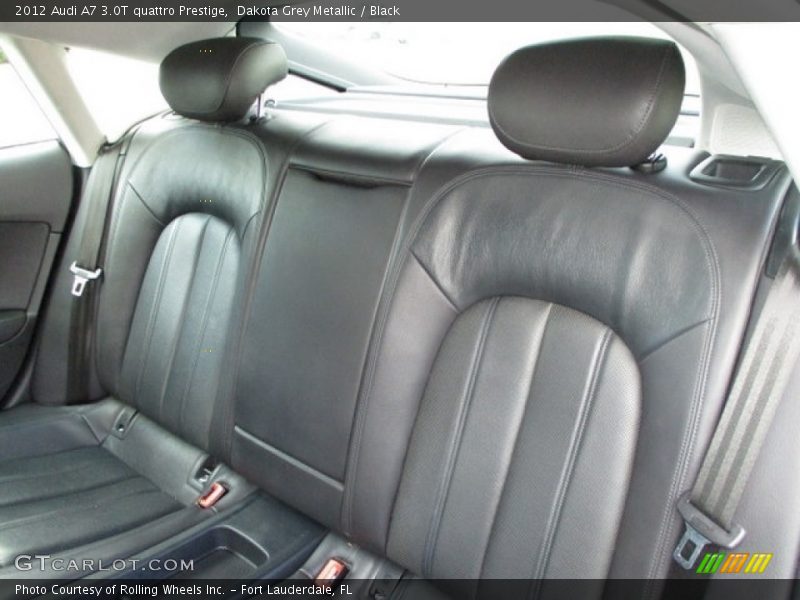 Dakota Grey Metallic / Black 2012 Audi A7 3.0T quattro Prestige