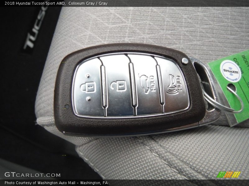 Coliseum Gray / Gray 2018 Hyundai Tucson Sport AWD