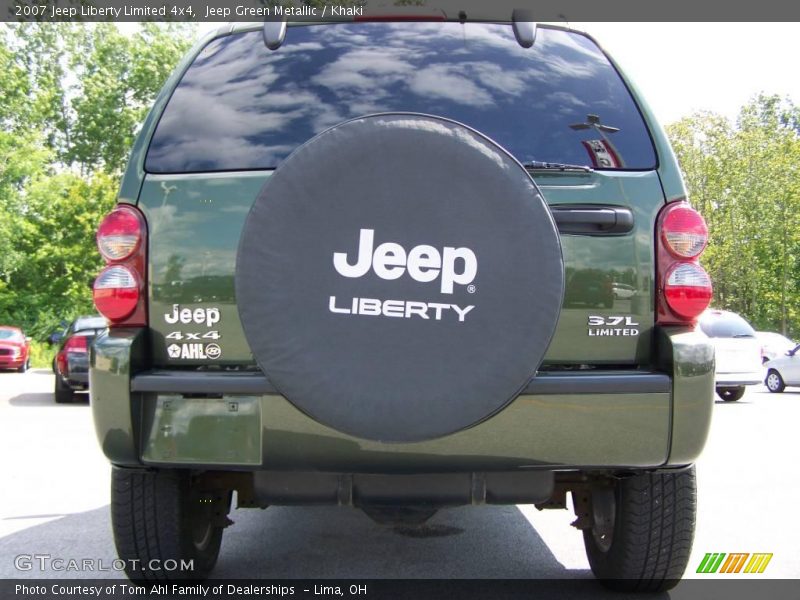 Jeep Green Metallic / Khaki 2007 Jeep Liberty Limited 4x4