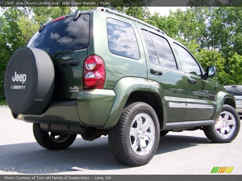 Jeep Green Metallic / Khaki 2007 Jeep Liberty Limited 4x4