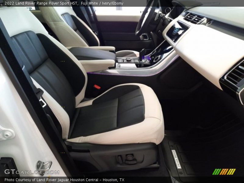 Front Seat of 2022 Range Rover Sport HST
