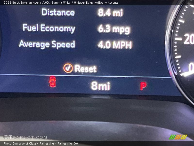 Summit White / Whisper Beige w/Ebony Accents 2022 Buick Envision Avenir AWD