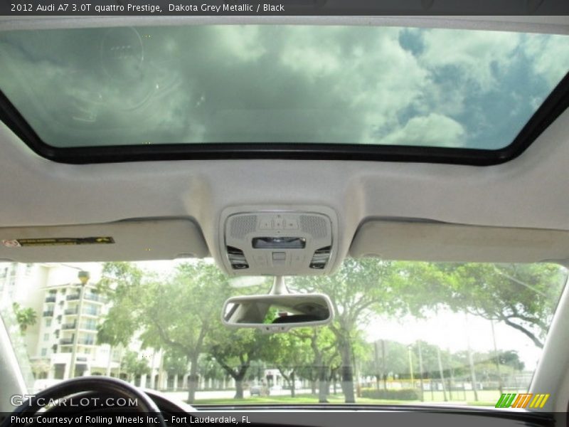 Sunroof of 2012 A7 3.0T quattro Prestige