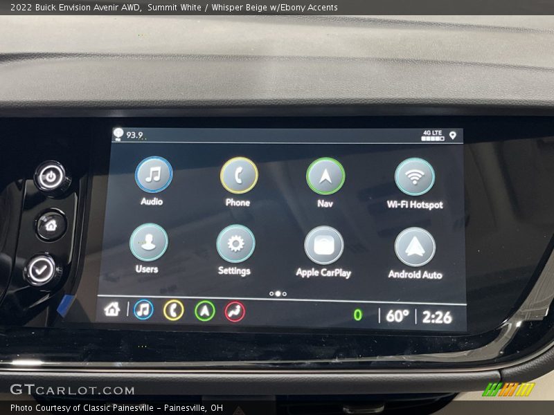 Summit White / Whisper Beige w/Ebony Accents 2022 Buick Envision Avenir AWD