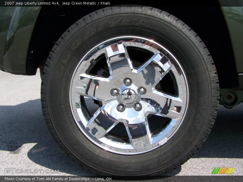 Jeep Green Metallic / Khaki 2007 Jeep Liberty Limited 4x4