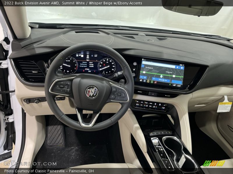 Dashboard of 2022 Envision Avenir AWD
