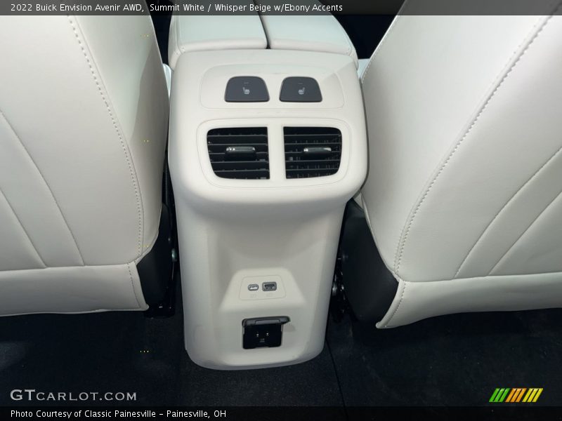 Summit White / Whisper Beige w/Ebony Accents 2022 Buick Envision Avenir AWD