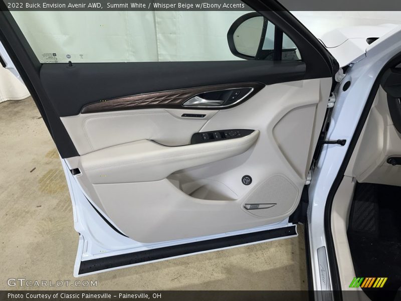 Door Panel of 2022 Envision Avenir AWD