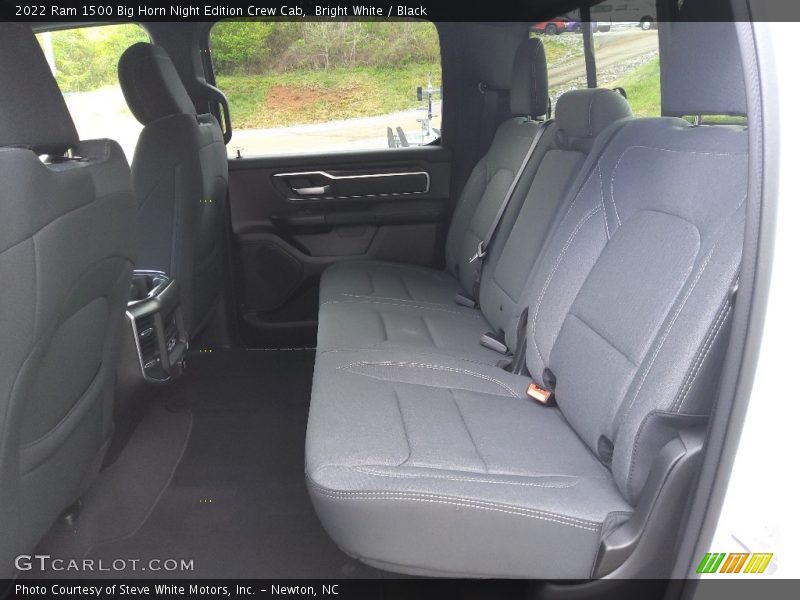 Bright White / Black 2022 Ram 1500 Big Horn Night Edition Crew Cab