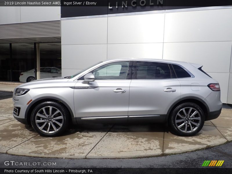  2019 Nautilus Select AWD Ingot Silver