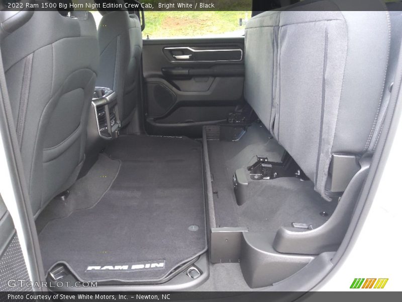 Bright White / Black 2022 Ram 1500 Big Horn Night Edition Crew Cab