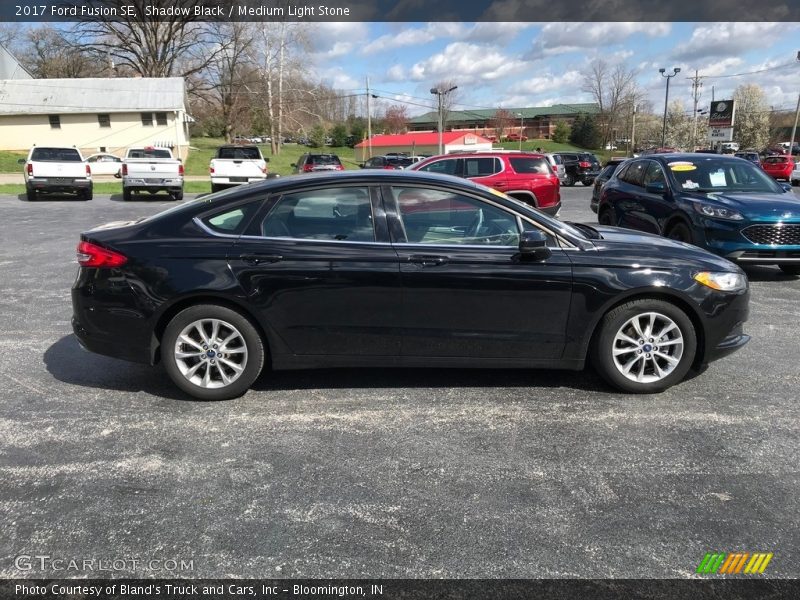 Shadow Black / Medium Light Stone 2017 Ford Fusion SE