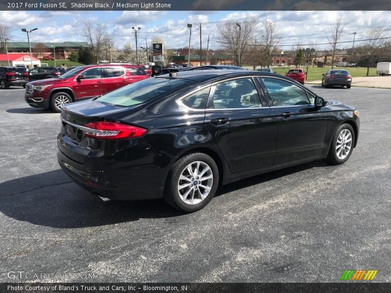 Shadow Black / Medium Light Stone 2017 Ford Fusion SE