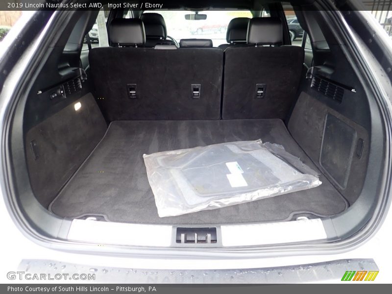 Ingot Silver / Ebony 2019 Lincoln Nautilus Select AWD