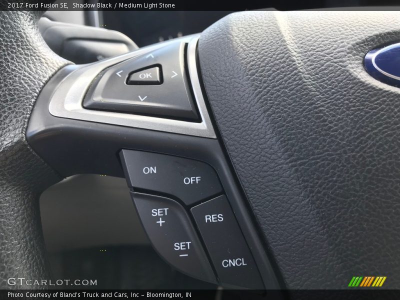Shadow Black / Medium Light Stone 2017 Ford Fusion SE