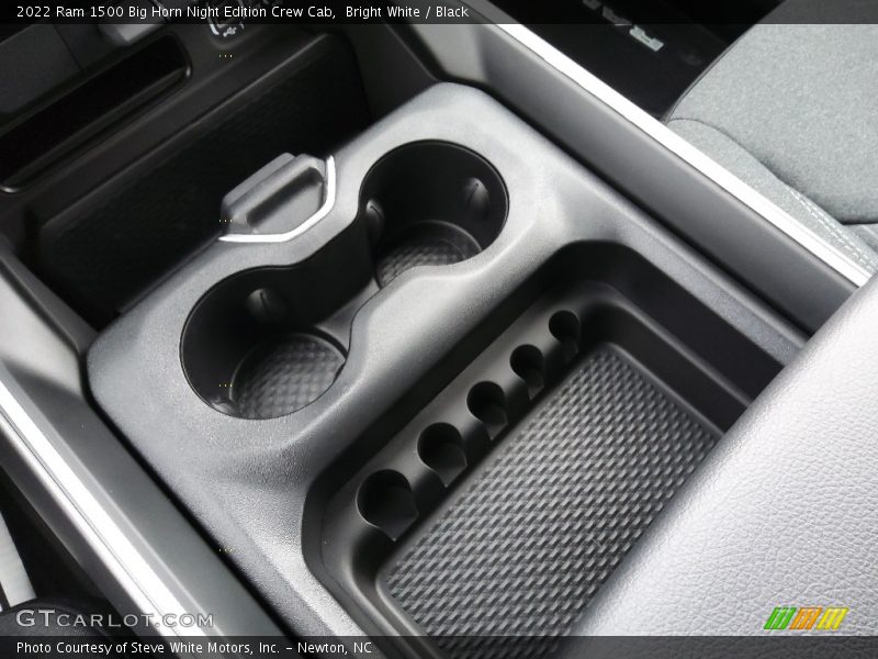Bright White / Black 2022 Ram 1500 Big Horn Night Edition Crew Cab