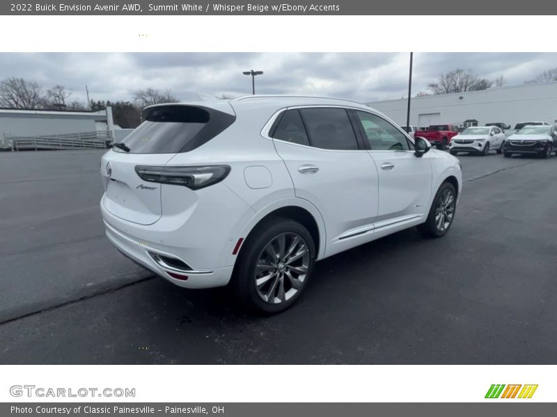 Summit White / Whisper Beige w/Ebony Accents 2022 Buick Envision Avenir AWD