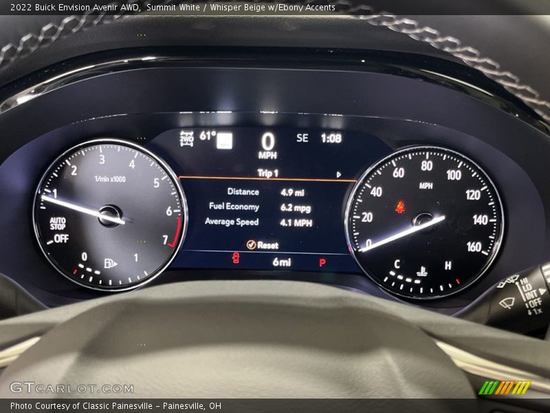 Summit White / Whisper Beige w/Ebony Accents 2022 Buick Envision Avenir AWD