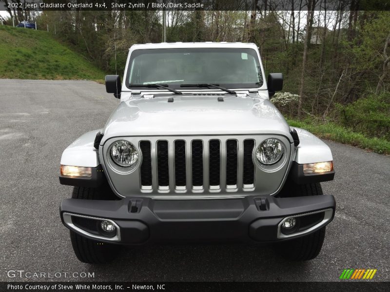 Silver Zynith / Black/Dark Saddle 2022 Jeep Gladiator Overland 4x4